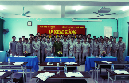 Lễ khai giảng lớp PCCC & CHCN của công ty Cổ phần Kỹ thuật Sigma